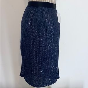 Joie navy malloren skirt
